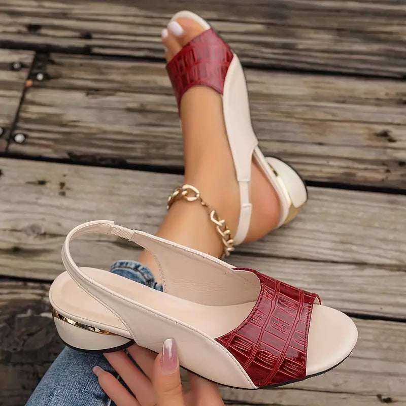 Emily Läder Sandaler